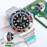 Clean Factory ROLEX GMT  904L Steel 3285 Movement Watch
